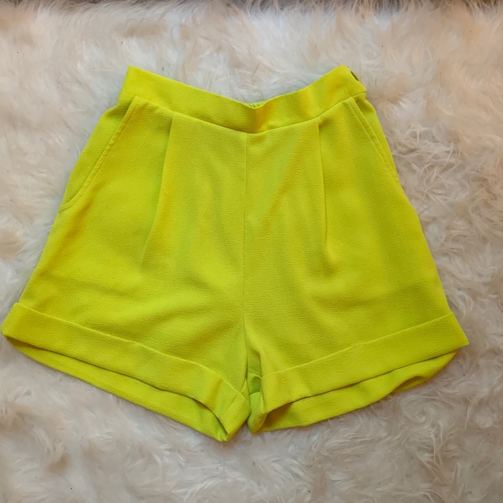 American Apparel High Waisted Shorts